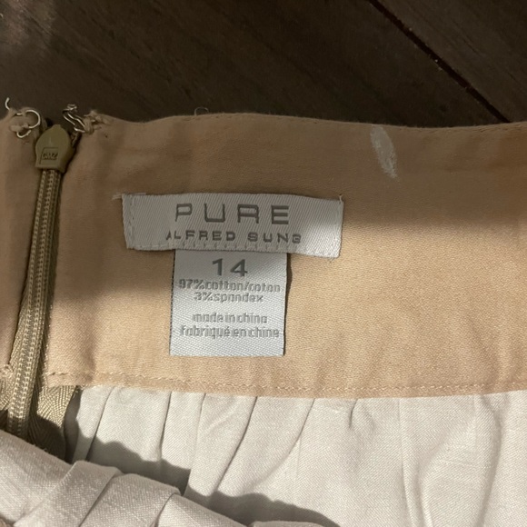 Alfred Sung A-Line Skirt - Picture 2 of 2